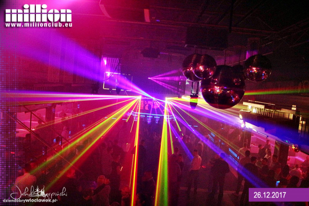 Laser Show w Millionie