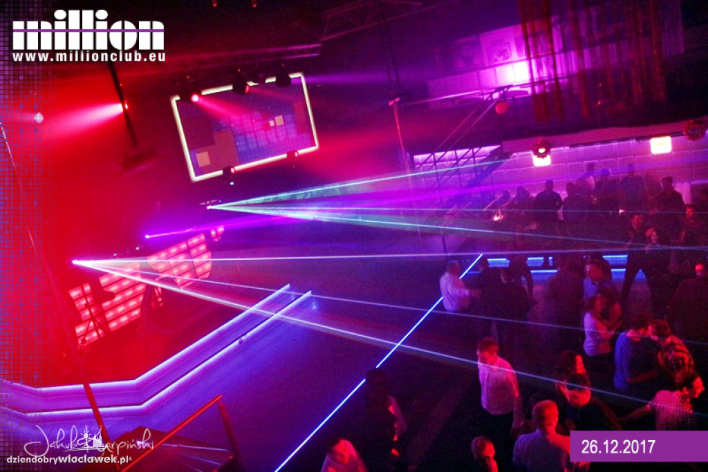 Laser Show w Millionie