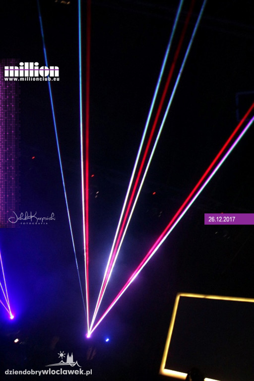 Laser Show w Millionie