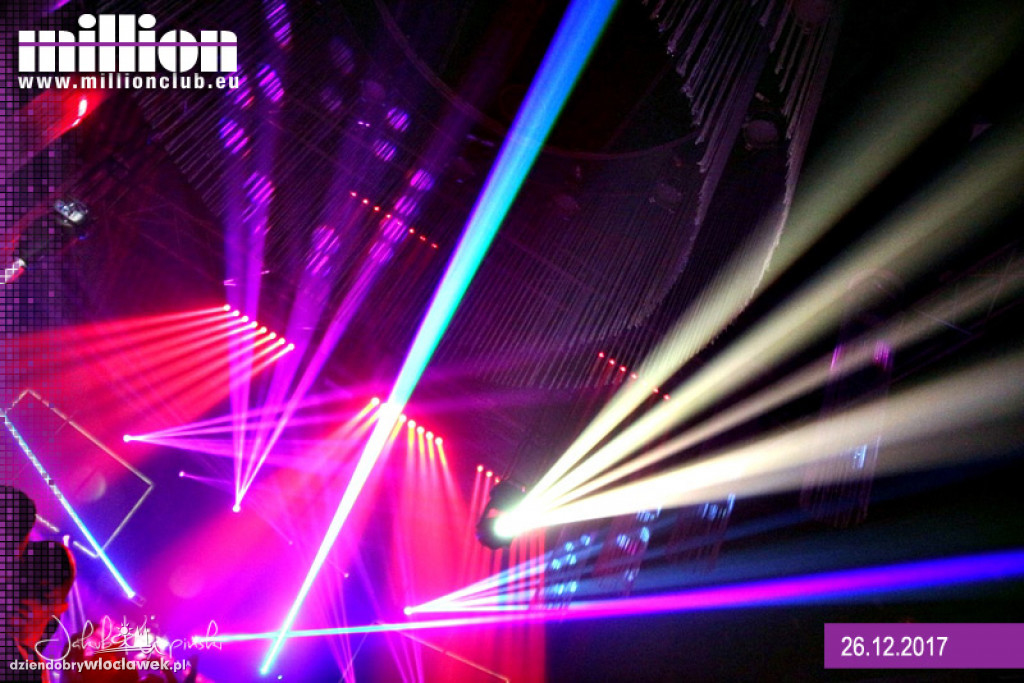Laser Show w Millionie