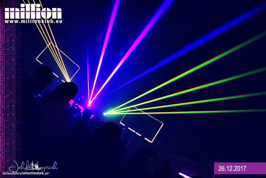 Laser Show w Millionie