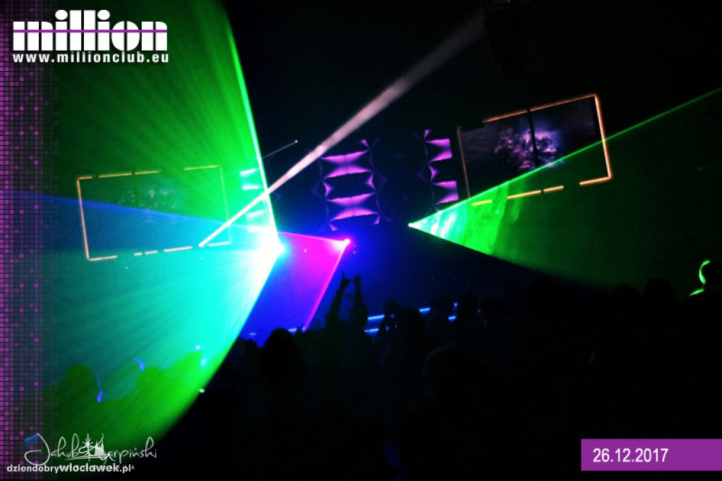 Laser Show w Millionie