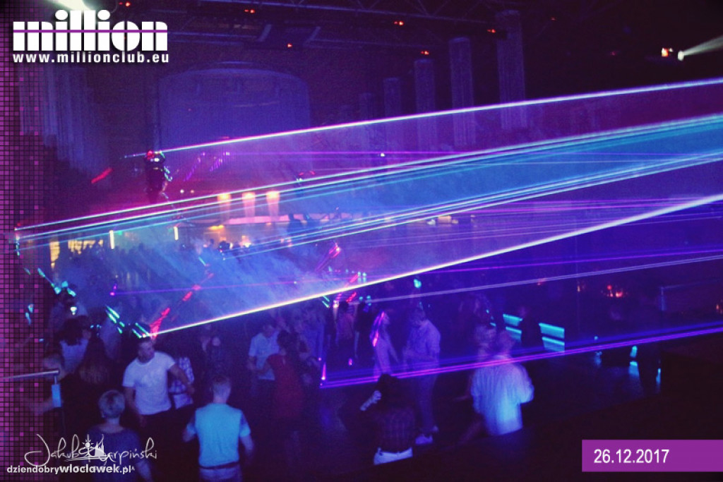 Laser Show w Millionie