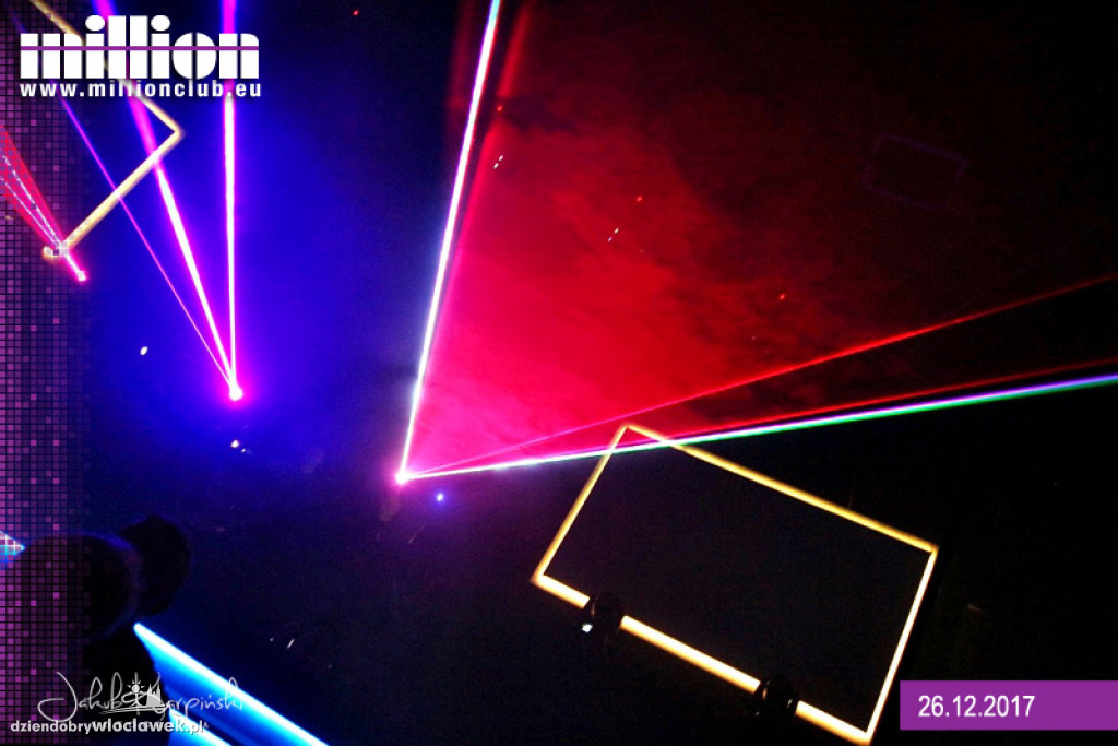 Laser Show w Millionie
