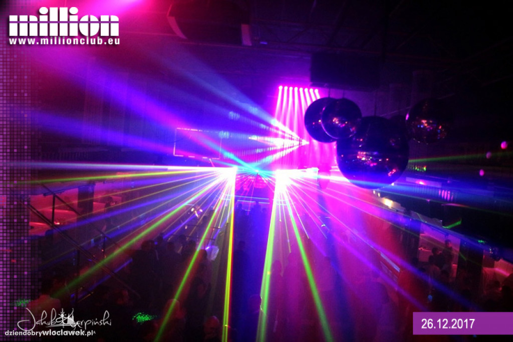 Laser Show w Millionie