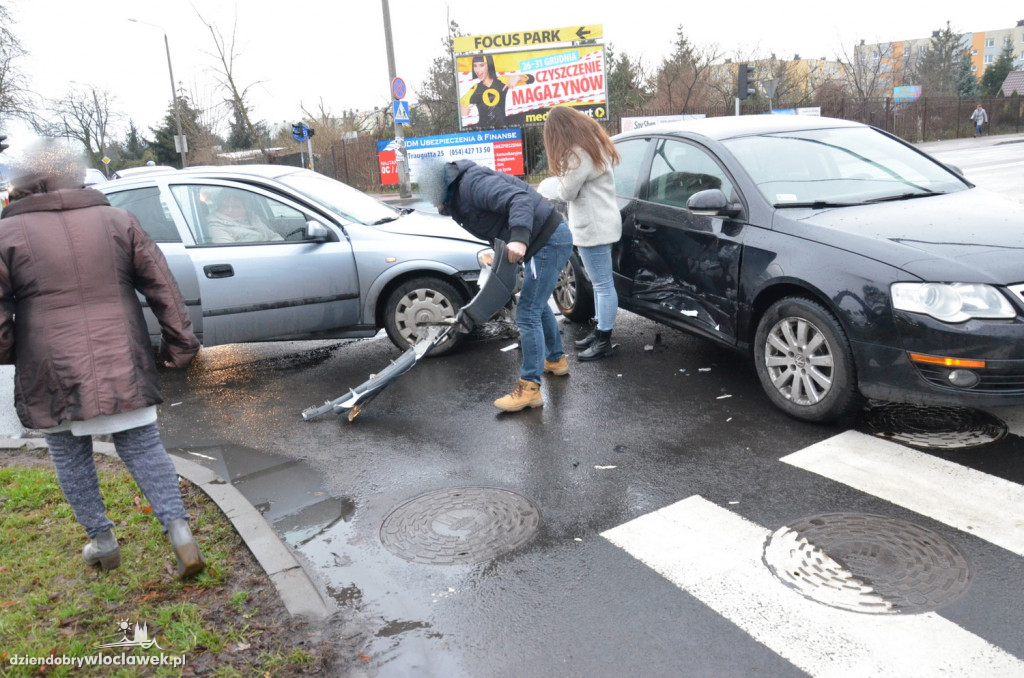 2 auta zderzyły się na Kaliskiej