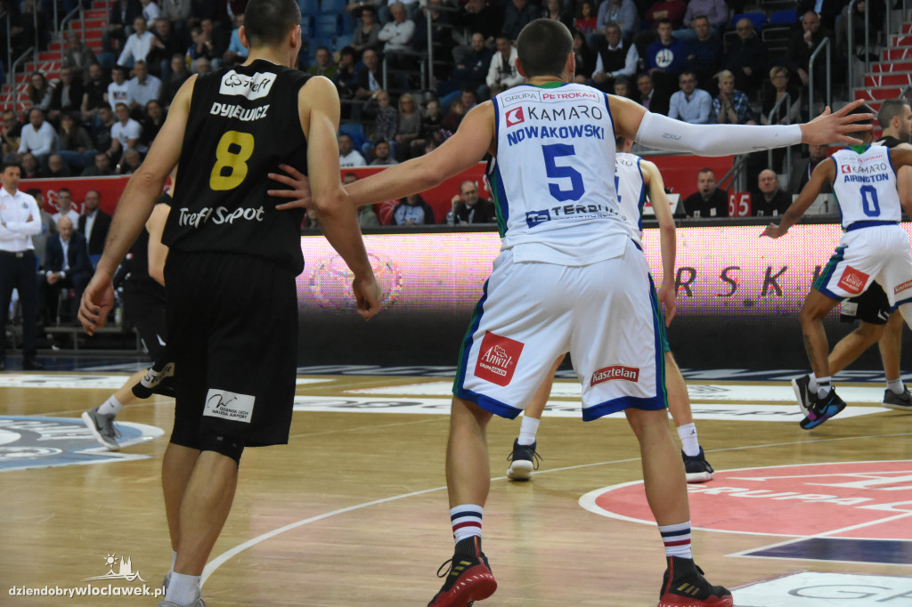 Emocje podczas meczu Anwil - Trefl Sopot