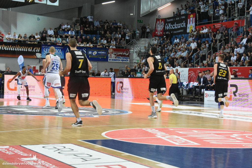 Emocje podczas meczu Anwil - Trefl Sopot