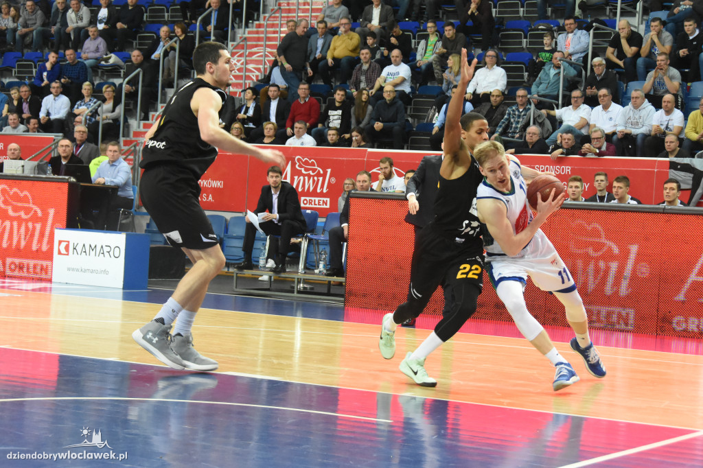 Emocje podczas meczu Anwil - Trefl Sopot