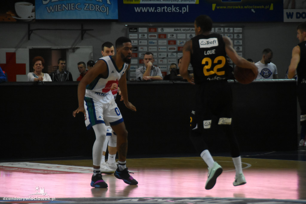Emocje podczas meczu Anwil - Trefl Sopot