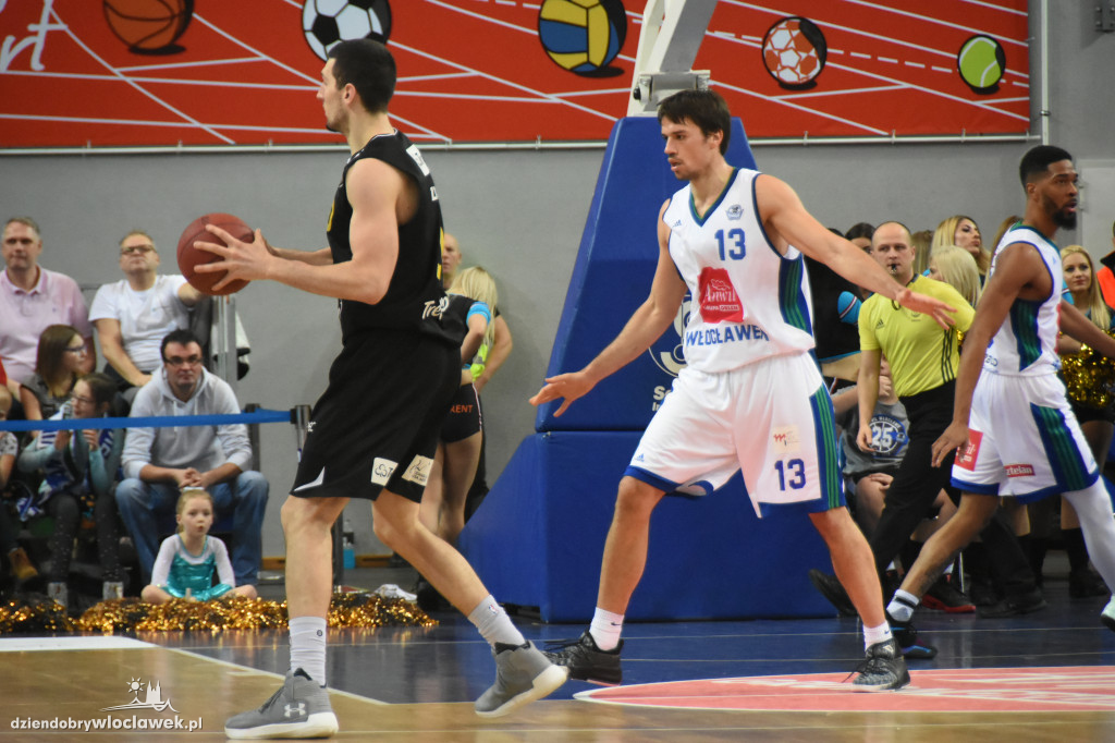Emocje podczas meczu Anwil - Trefl Sopot