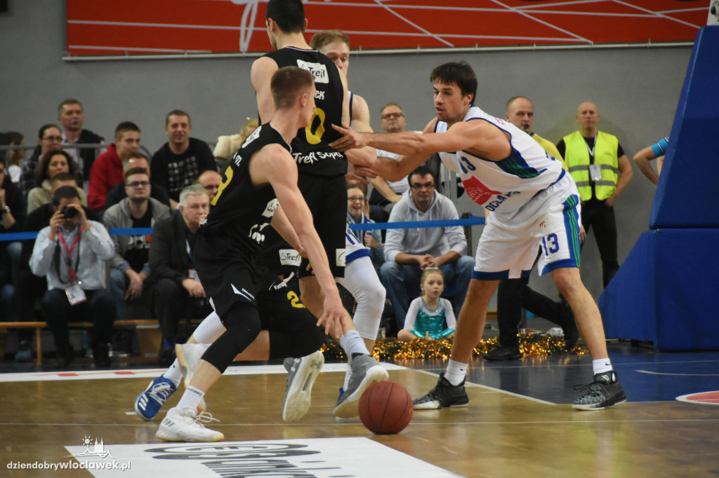Emocje podczas meczu Anwil - Trefl Sopot