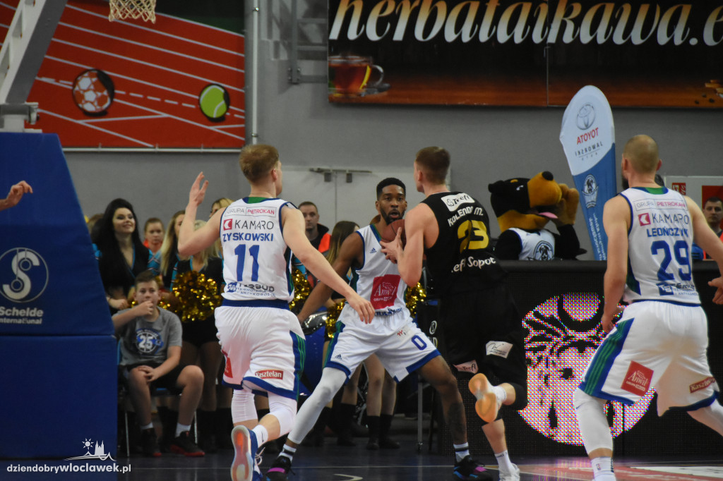 Emocje podczas meczu Anwil - Trefl Sopot