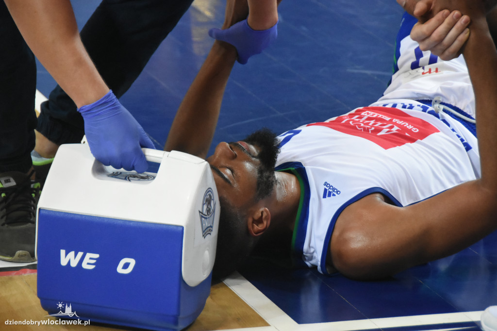 Emocje podczas meczu Anwil - Trefl Sopot