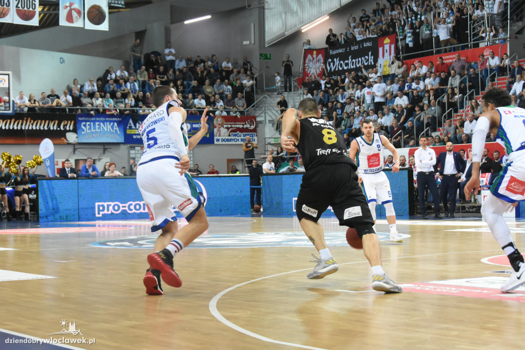 Emocje podczas meczu Anwil - Trefl Sopot