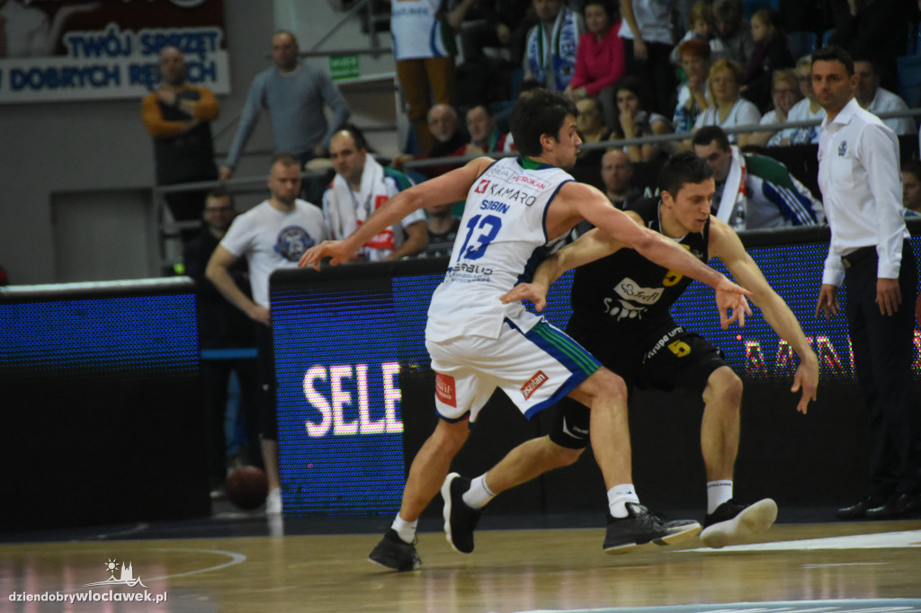 Emocje podczas meczu Anwil - Trefl Sopot