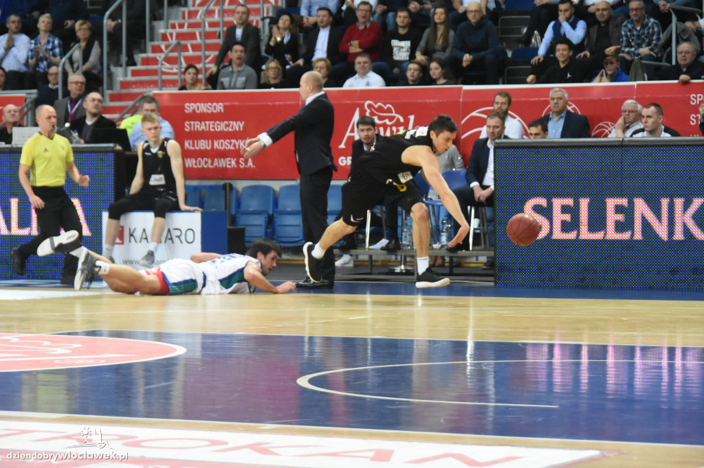 Emocje podczas meczu Anwil - Trefl Sopot