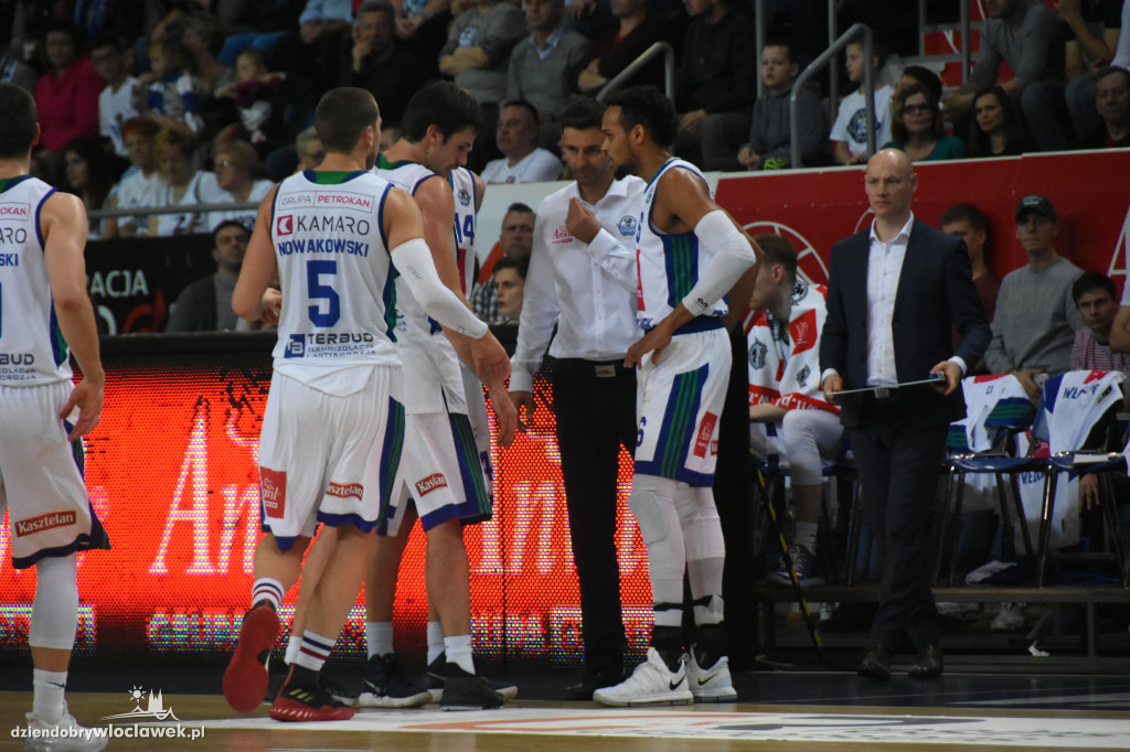 Emocje podczas meczu Anwil - Trefl Sopot