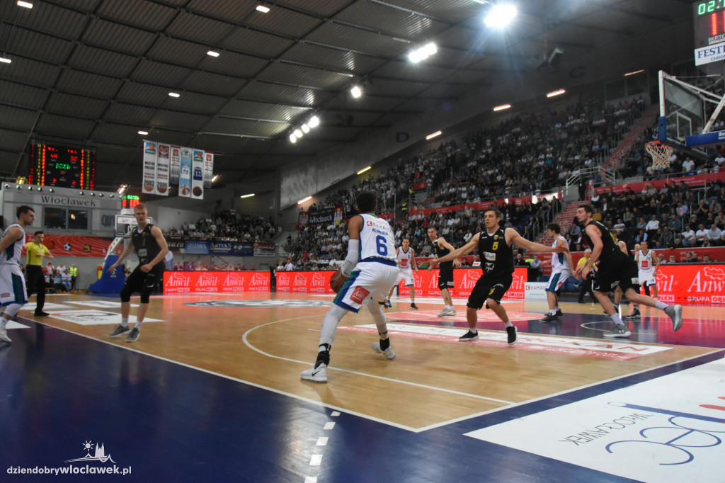 Emocje podczas meczu Anwil - Trefl Sopot