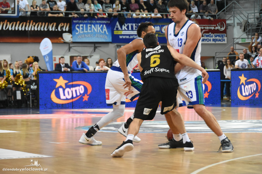 Emocje podczas meczu Anwil - Trefl Sopot