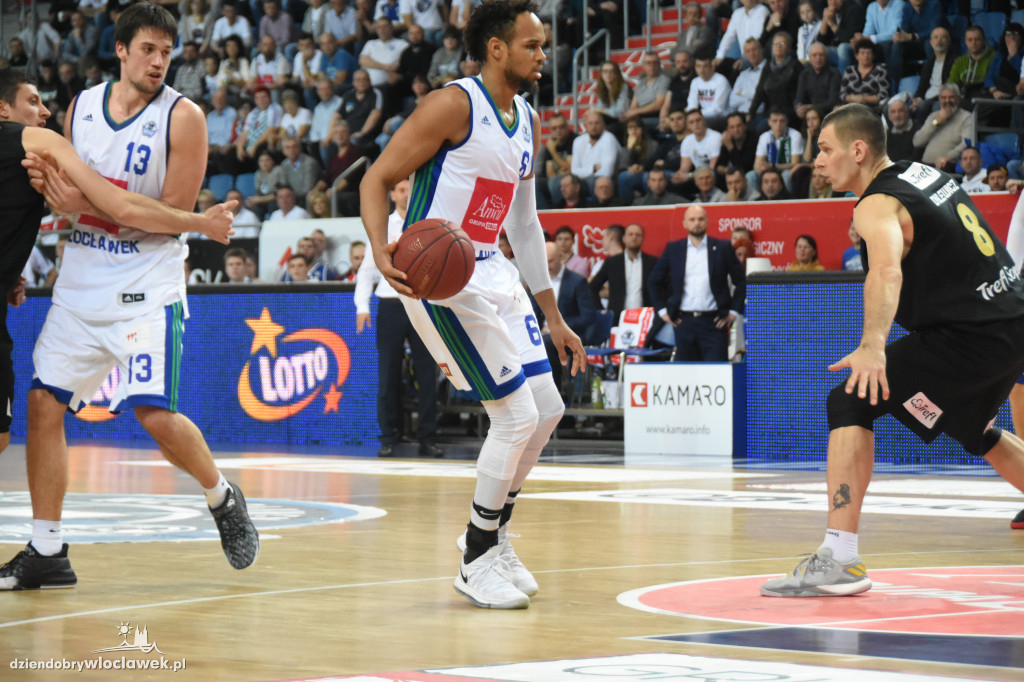Emocje podczas meczu Anwil - Trefl Sopot