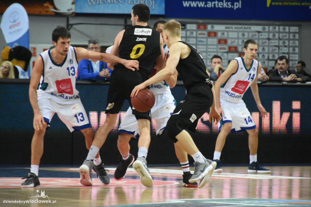 Emocje podczas meczu Anwil - Trefl Sopot