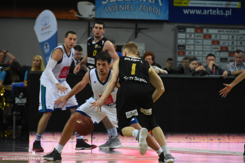 Emocje podczas meczu Anwil - Trefl Sopot