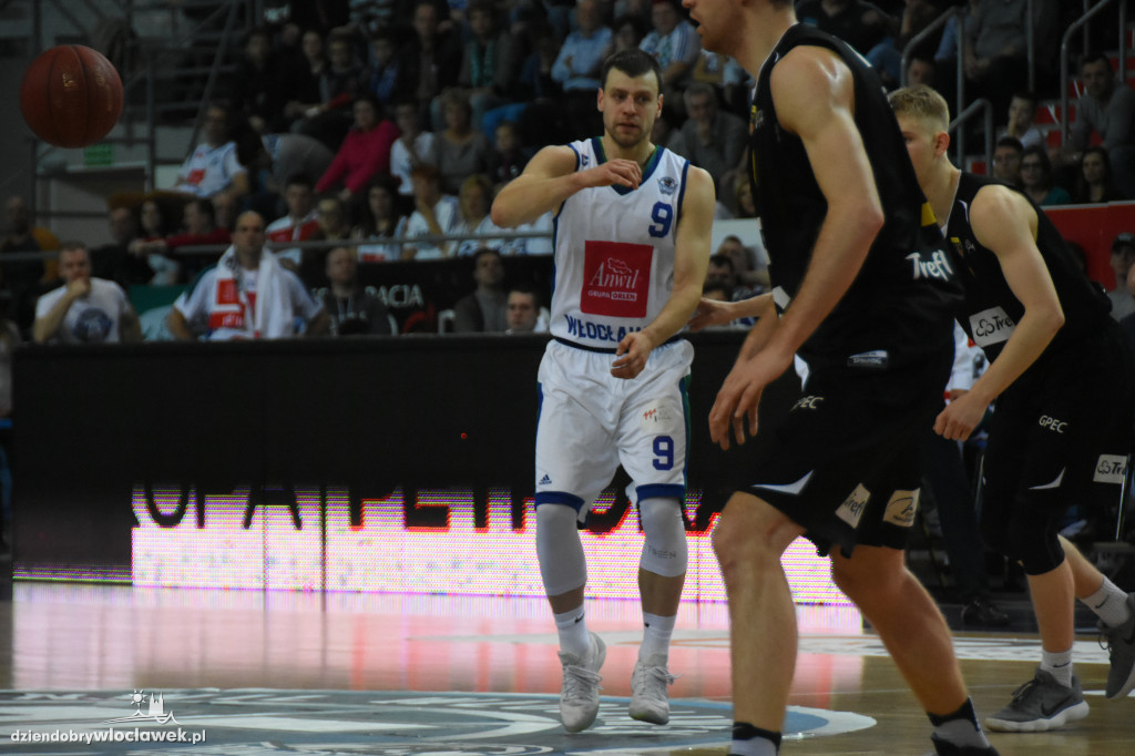 Emocje podczas meczu Anwil - Trefl Sopot