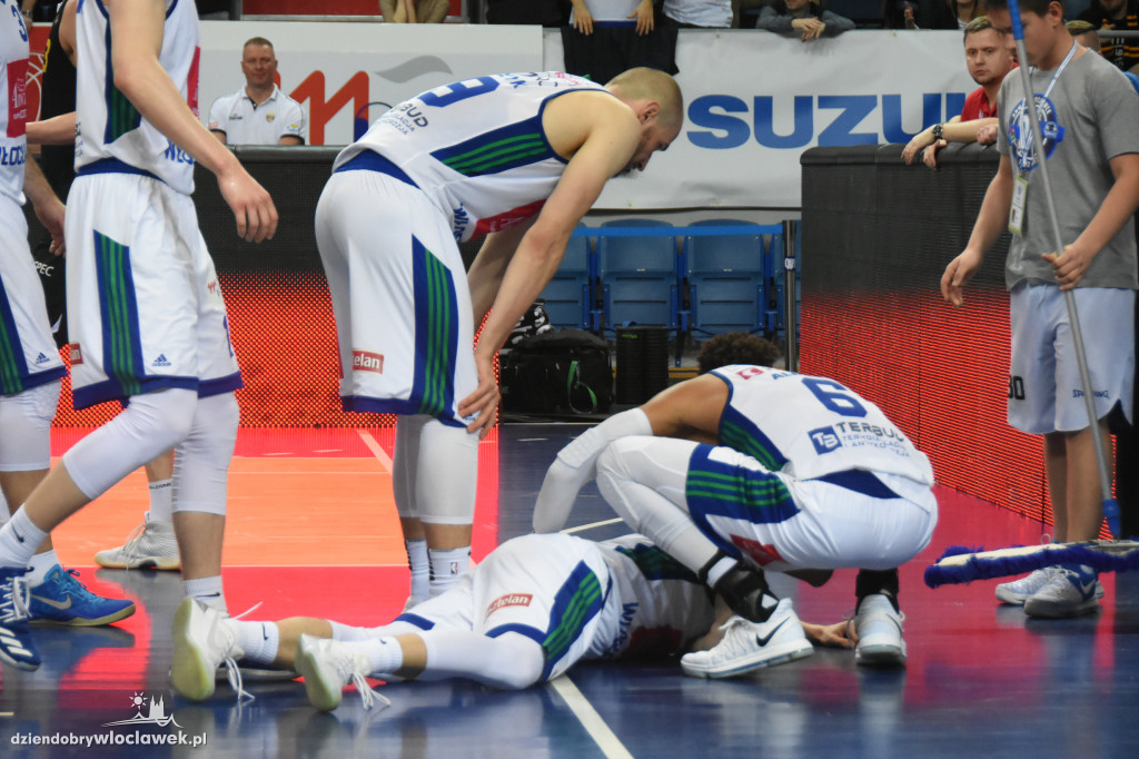 Emocje podczas meczu Anwil - Trefl Sopot