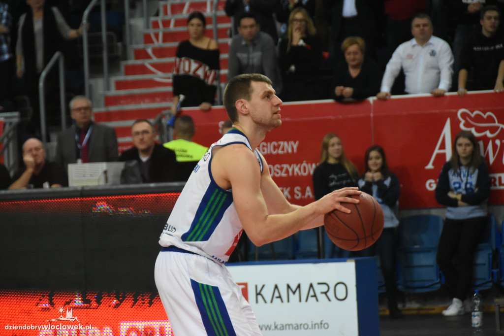 Emocje podczas meczu Anwil - Trefl Sopot