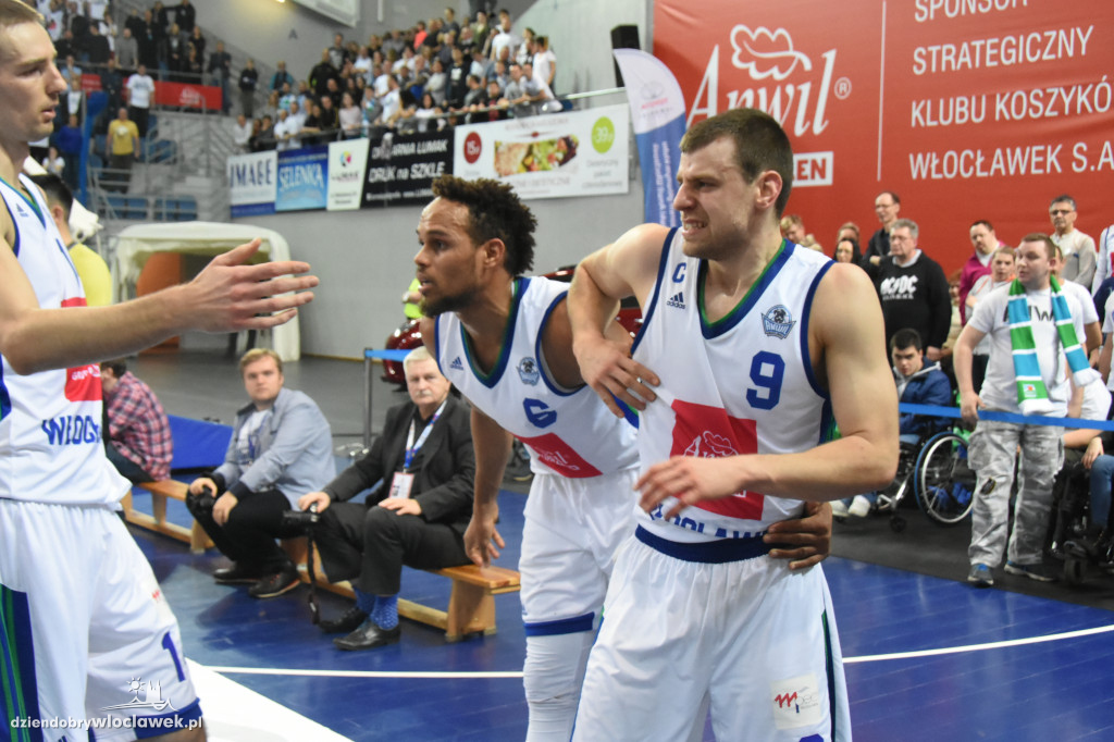 Emocje podczas meczu Anwil - Trefl Sopot