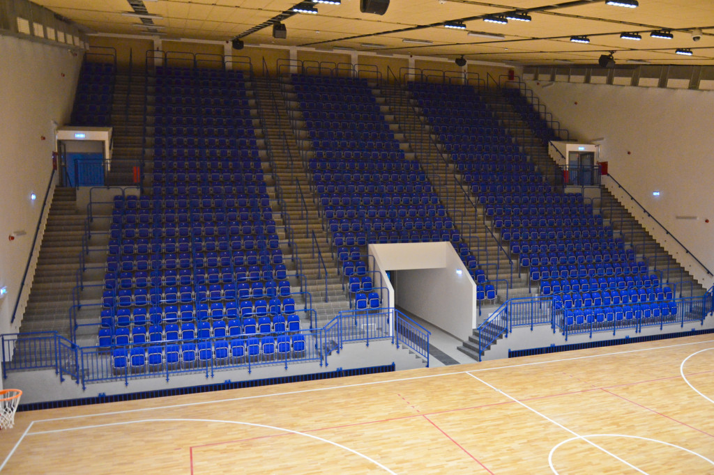 Hala OSiR po remoncie czeka na sportowców