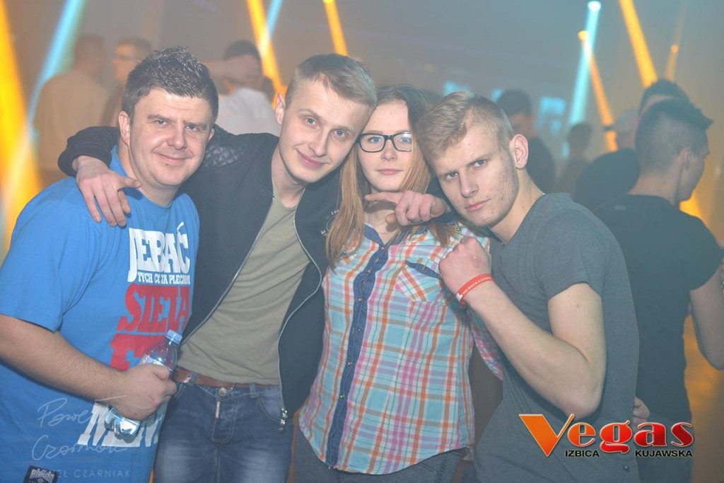 Sobotnia impreza w klubie Vegas