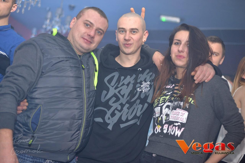 Sobotnia impreza w klubie Vegas