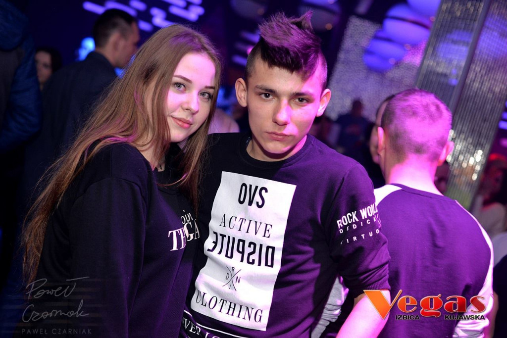 Sobotnia impreza w klubie Vegas