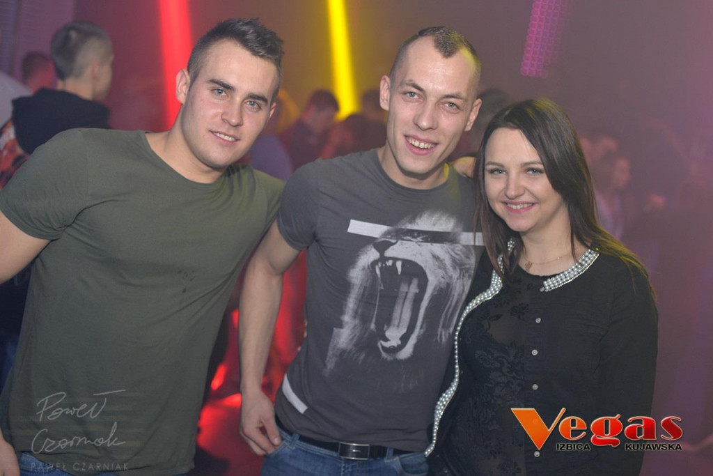 Sobotnia impreza w klubie Vegas