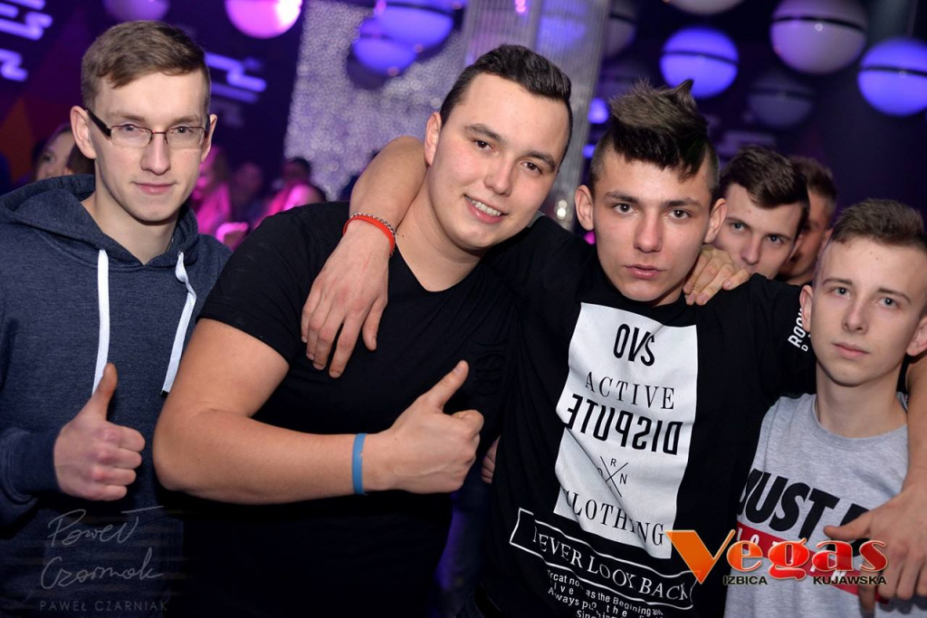 Sobotnia impreza w klubie Vegas