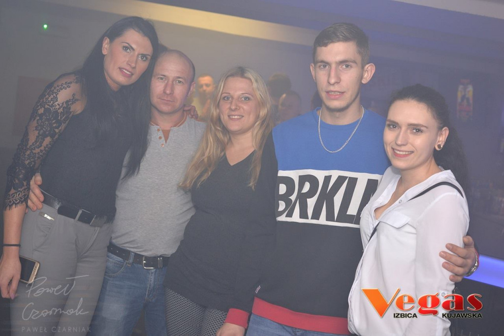 Sobotnia impreza w klubie Vegas
