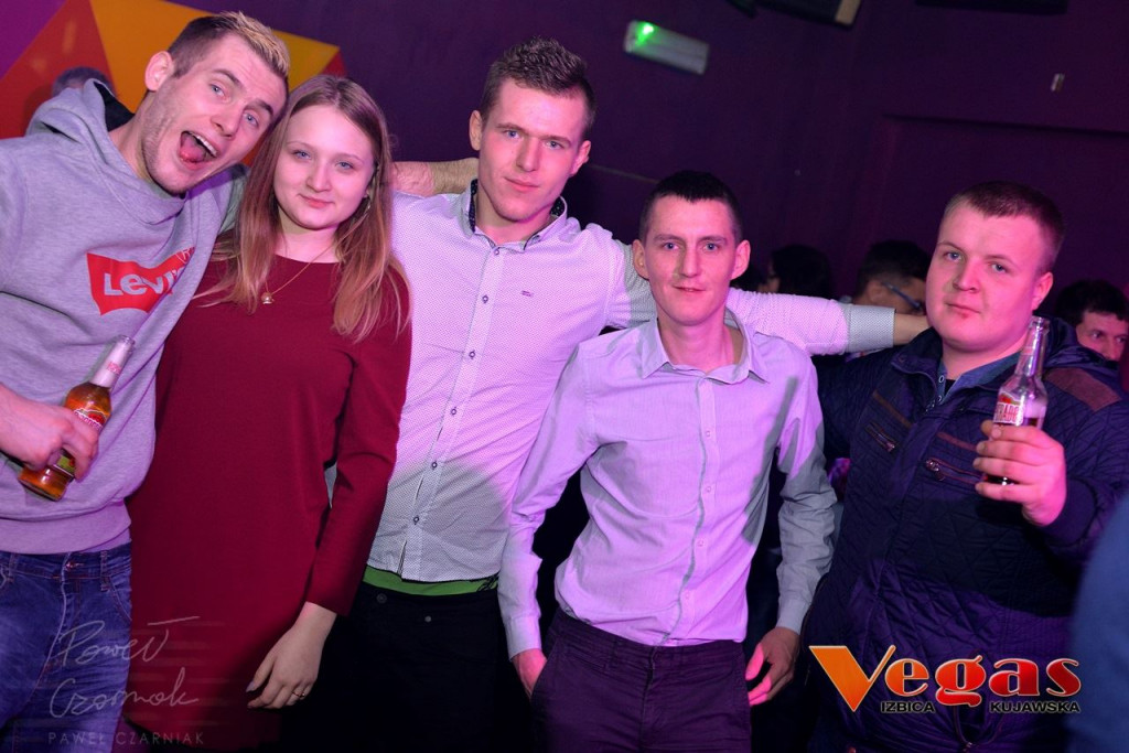 Sobotnia impreza w klubie Vegas