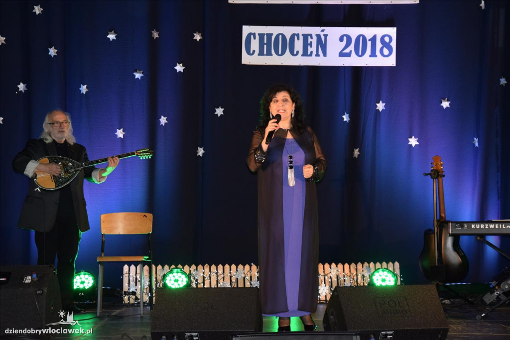 Eleni śpiewała kolędy w Choceniu