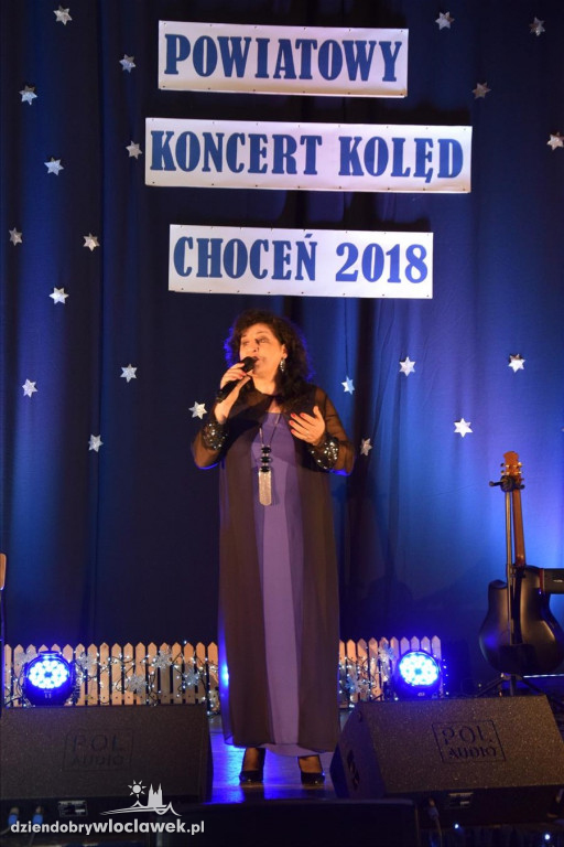 Eleni śpiewała kolędy w Choceniu