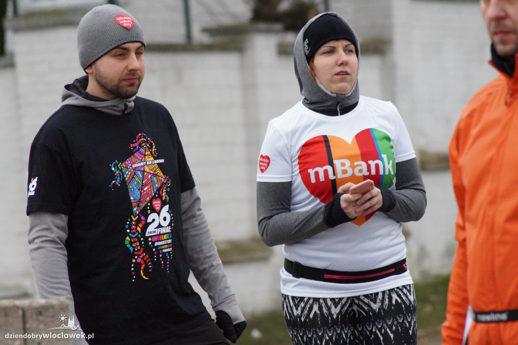 Bieg WOŚP na włocławskich bulwarach