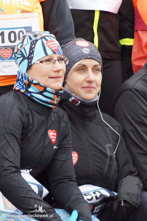 Bieg WOŚP na włocławskich bulwarach