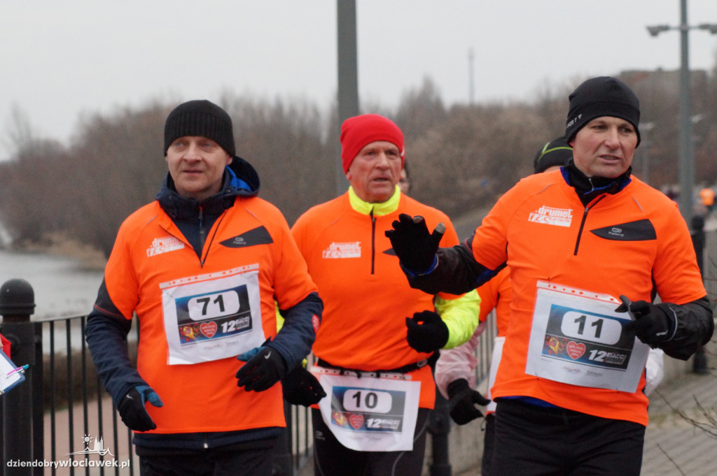 Bieg WOŚP na włocławskich bulwarach