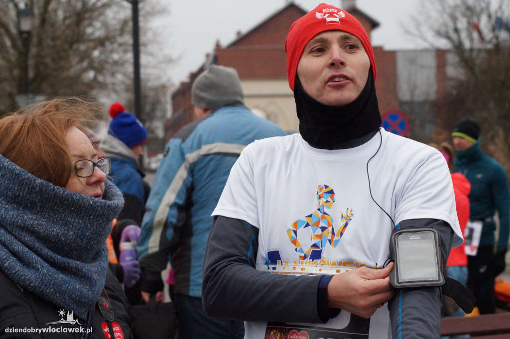 Bieg WOŚP na włocławskich bulwarach