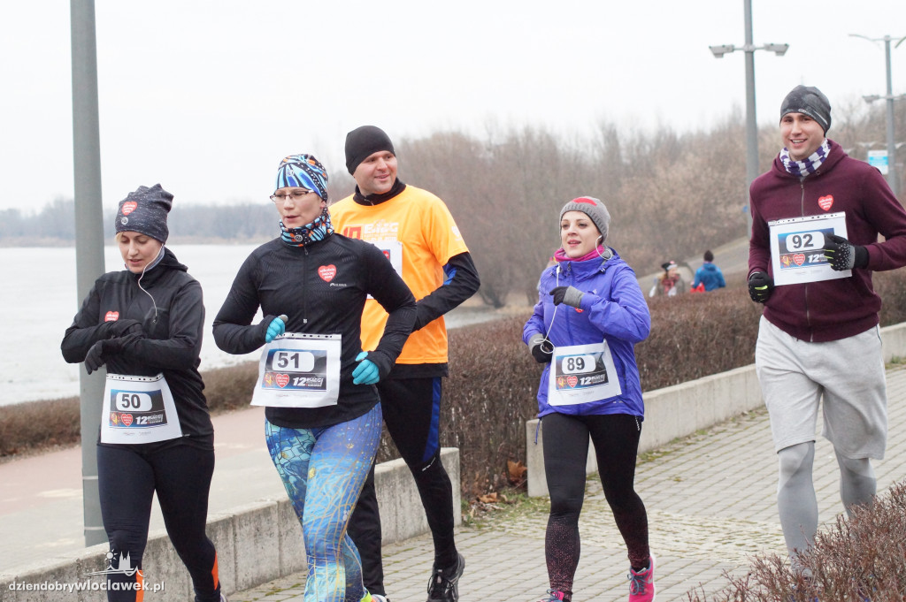 Bieg WOŚP na włocławskich bulwarach