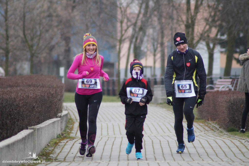 Bieg WOŚP na włocławskich bulwarach