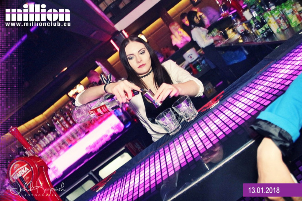 Weekend w klubie Million przy Ogniowej
