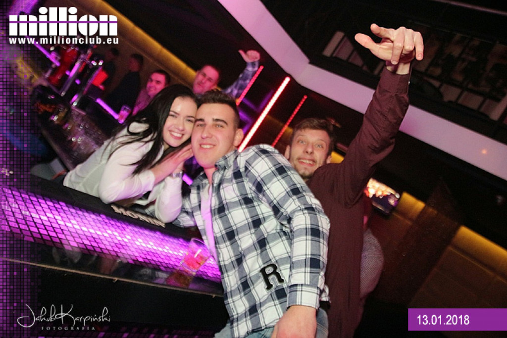 Weekend w klubie Million przy Ogniowej