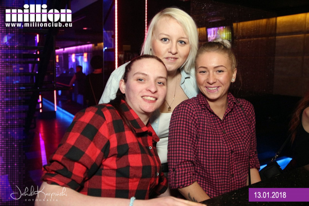 Weekend w klubie Million przy Ogniowej